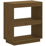 Furnova Knjižna omara medeno rjava 60x35x71 cm trdna borovina, (21932869) | Shoptok.si