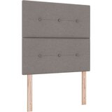  Postelja s škrbino z vzmetnico Taupe 120x200 cm Tkanina, (22083646) | Shoptok.si