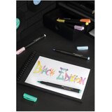 Flomaster BRUSHPEN 6BOJA BLACK EDITION FABER CASTELL 116453 PASTEL BLISTER | shoptok.hr