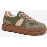 Boto Women's Platform Sneakers Green Dovina | Shoptok.si