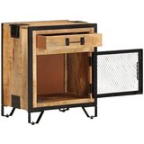 Furnova Nočna omarica 43x30x51 cm trden robusten mangov les, (21927135) | Shoptok.si