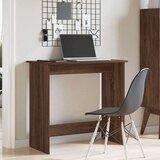 vidaXL Radni stol boja smeđeg hrast 80x40x75 cm od konstruiranog drva | shoptok.hr