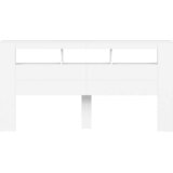  LED uzglavlje bijelo 200 x 18,5 x 103,5 cm konstruirano drvo | Eponuda.ba