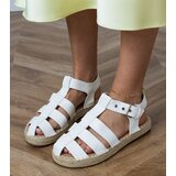 D/CEO White closed espadrille sandals Kleona | shoptok.hr