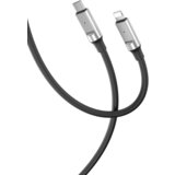 XO Kabel NB-Q252A USB-C na 8-pin Lightning 27W 1m črn, (21099207) Cene