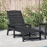 vidaXL sončna ležalnika Črna 53x162x98.5 cm HDPE Cene