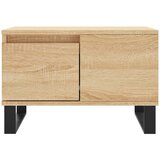  Stolić za kavu boja hrasta 55x55x36,5 cm konstruirano drvo | Eponuda.ba