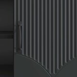 TV ormar Crna 102 x 34 5 x 47 cm Konstruirano drvo - Crna | shoptok.hr