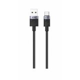 Swissten iPEAX KABEL TEXTILE USB-A/USB-C 1,5M, 60W, 3A, USB 2.0 BLACK | shoptok.hr