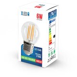 Xled SL-F-G6-2700K-M Filament LED sijalica E27 G45 6W 600 lm Slike