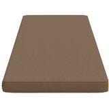  Jastučići za klupe - 2 dijela VUGHT 2 kom. 100% poliester - Taupe (melange) 160 x 50 cm 2 | shoptok.hr