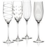 Mikasa Set 4 kozarcev za šampanjec Mikasa Cheers, 250 ml Cene