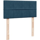  Okvir kreveta s madraca tamnoplavi 100x200cm baršunasti | shoptok.hr