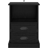  Noćni ormar Crni hrast 36 x 43 x 60 cm Konstruirano drvo | Eponuda.com