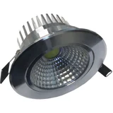 Elit+ 1x 7w cob, 85/265v, 45, 6500k, ugradna led armatura silver sjajna ( ELS00723 )