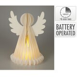  LED božićna dekoracija 12xLED/3xAA 38 cm topla bela anđeo | Eponuda.com