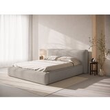 Micadoni Svijetlo sivo podstavljeno uzglavlje 189x100 cm Olivia – | shoptok.hr