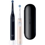 Oral-b iO Serija 2 Nocno crna/Mirno roza Elektricne zobne šcetke | Shoptok.si