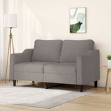  The Living Store Dvosed taupe 140 cm blago - Kavč Dvosed, (21447983) Cene