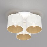  Plafonski luster LOFT SHADE 3xE27/60W/230V beli/zlatni | Eponuda.com