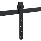 vidaXL Komplet drsnih vrat omarice 213 cm ogljikovo jeklo | Shoptok.si