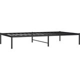 vidaXL Kovinski posteljni okvir črn 100x190 cm | Shoptok.si