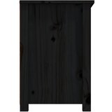 TV ormarić crni 79 x 35 x 52 cm od masivne borovine | Eponuda.ba