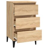  Noćni ormarić boja hrasta 40 x 35 x 70 cm od konstruiranog drva | shoptok.hr