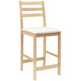  Trpezarijske stolice 2 pcs Prirodna 40 x 47,5 x 99,5 cm | shoptok.hr