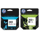 HP Komplet kartuš nr.302 (barvna) + nr.302 XL (črna), original Cene