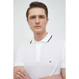 Tommy Hilfiger Polo majica za muškarce, boja: bijela, glatki model