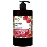 Gel za tuširanje s pumpicom Bio Naturell 946 ml – Jagoda i Matičnjak