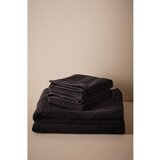 Jotex Črni bombažni komplet brisač 4 ks Darcy – | Shoptok.si