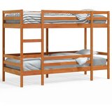 The Living Store Pograd voščeno rjav 90x190 cm trdna borovina - Pograd, (21625256) | Shoptok.si