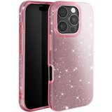 Avizar Ohišje z bleščicami za iPhone 16 Pro Max proti šoku Glitter, Roza, (5000015518) | Shoptok.si