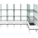  Vrtna sadilica s rešetkom bijela 200 x 160 x 142,5 cm PP | shoptok.hr