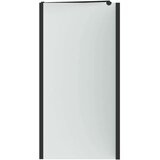  Obloga za tuš Črna 120 x 68 x 130 cm ESG steklo in aluminij | Shoptok.si
