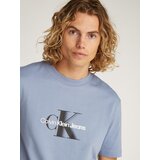 Calvin Klein Jeans Majica sivkasto plava / crna / bijela | shoptok.hr