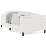  Krevet s Kutijom za Proljeće s Madracem Krema 90x200 cm Tkanina od Kordura | shoptok.hr