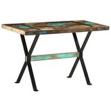  Blagovaonski stol 120 x 60 x 76 cm od masivnog obnovljenog drva | shoptok.hr