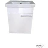 lavabo sa ormarićem terra style bela 50cm duru