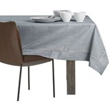 AmeliaHome stolnjak Vesta s man&amp;scaron;etom i obrubom 140x450 cm, siva Slike