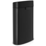 Brabantia Mat črn jeklen koš za smeti na dotik 40 l Touch Bin – | Shoptok.si