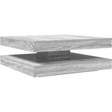 Maison Chic Klubska mizica - kavna mizica - Nizka mizica siva sonoma 90x90x34,5 cm, (21752792) Cene