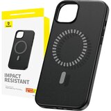 Baseus Magnetno ohišje za iPhone 15 Plus Fauxther Series (črno), (20833741) Cene