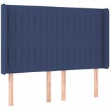  LED uzglavlje plavo 147 x 16 x 118/128 cm od tkanine | Eponuda.ba