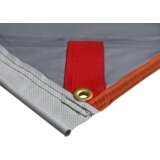 vidaXL Platno otporno na vodu Siva i narančasta 350 x 240 cm | shoptok.hr