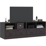 TV ormarići 2 kom crni 67 x 39 x 44 cm čelični | Eponuda.com