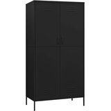  Ormar crni 90 x 50 x 180 cm čelični | shoptok.hr