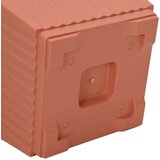  Kvadratna saksija za cvijeće 24 pcs Crvena cigla | shoptok.hr